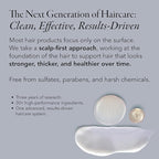 Caldera + Lab The Hair Care System | Men’s Bundle for Healthier, Fuller Hair, Scalp-Focused & Sulfate-Free – Shampoo, Conditioner & Serum Set, Dermatologically Tested