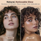 Bronzing Face Tanner Spray Mist, Sunless Face Tanning Water, USA Made with Natural & Organic Ingredients