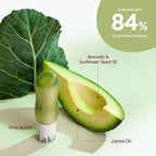 Laka Soul Vegan Lip Balm (4 Shades) Tinted, 3.9g/0.13oz, Deep Nourishing Plant-Based Lip Moisturizer, Vegan Lip Balm for Dry, Cracked and Chapped Lips (#Clear)