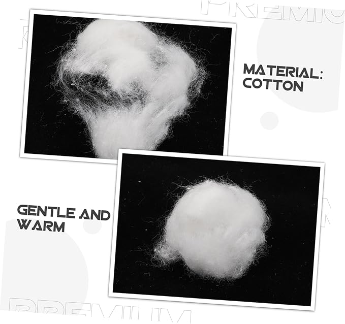 2pack Cotton Balls for Makeup Removal Nail Polish Soft Cotton Swabs Washable Face Pads Household Applicators Multi-Purpose Balls