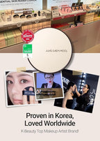 JUNG SAEM MOOL [ SPF ] Essential Skin Nuder Cushion (19 Pink Light) | Refill Not Included (0.49 Fl Oz) | SPF50 Broad Spectrum | Natural Finish | Makeup Artist Brand