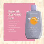 Tanning Club - After Sun Gel - Aloe Vera and Sea Kelp Formula for Sunburn Relief and Hydration - Tan Extender - 150 m