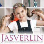 Butterfly Hair Clips, Assorted Color Plastic Mini Cute Hair Clip for 90s Girls Women Kids Butterflies Y2K Festival Accessories 50pcs 10 Colors with Organizer (Solid)