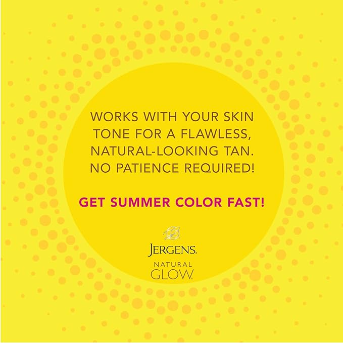 Jergens Natural Glow Instant Sun Body Mousse, Self Tanner for Deep Bronze Tan, Sunless Tanning Body Bronzer for Natural Looking Color Instantly, 6 Oz, Pack of 2