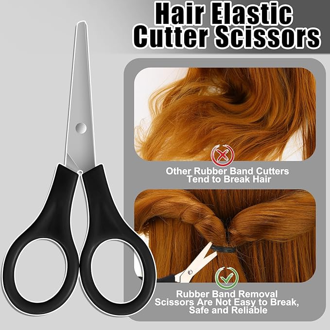 Rubber Bands for Hair, 1500 Pcs Elastic Hair Bands Baby Girl Hair Ties Mini Hair Rubber Bands with 4 Hair Styling Tools 10 Hair Clips Hair Accessories for Toddler Baby Girl Kids