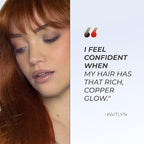 XMONDO Color Copper Color Depositing Mask & Semi-Permanent Hair Dye Super Gloss Infused with Bond Boosters for Nourishment, Revitalize & Repair, Vegan Formula, 8 Fl Oz