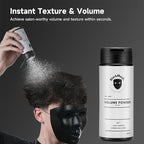 Texture Powder for Men, Easy to Apply - Instantly Adds Texture & Volume, Strong Hold, Hair Powder for Men (Pack of 2)