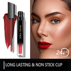 MAKI YIKA Brown Nude Lipstick for Women Color Stay Long Lasting Lipsticks, No Smudge Matte Liquid Lipstick Transferproof Waterproof Lip Stick, DINNER TIME