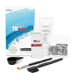 Godefroy Hair Color TK 20 Application and 4 oz Coloring Stain Remover Combo, Complete Coverage of Gray Hair Roots, Salon Quality Results - Natural Black