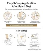 Color for Hair ‘Down There’, Cream Type, Natural Black-Brown Color, Easy to Apply, 3-Minute Touch-Up