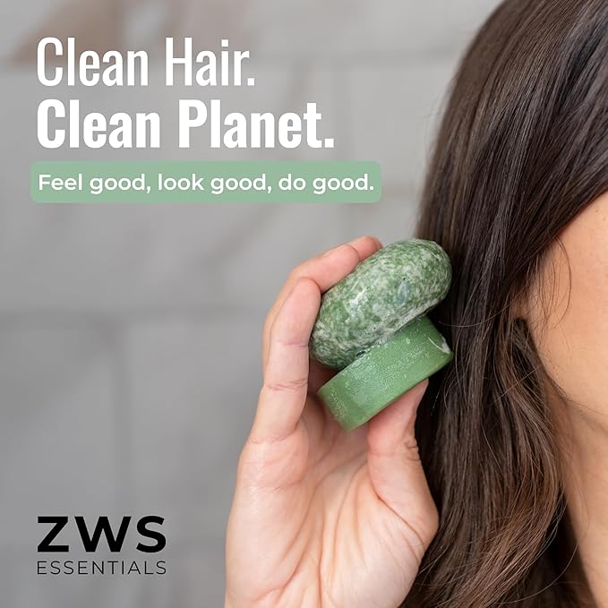 Bloom Conditioner Bar, Vegan Solid Hair Conditioner for Hair Growth & Scalp Health, with Rosemary, Lavender, Peppermint, Zero Waste, Travel-Friendly