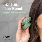 Bloom Conditioner Bar, Vegan Solid Hair Conditioner for Hair Growth & Scalp Health, with Rosemary, Lavender, Peppermint, Zero Waste, Travel-Friendly