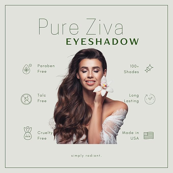 Pixie Dust Light Pale Pink Metallic White Single Loose Powder Eyeshadow; Talc & Paraben Free, No Animal Testing & Cruelty Free