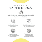 Vanman's Tallow and Honey Balm With No Added Scent (2 Pack) - Beef Tallow Face Moisturizer with Grass-Fed/Finished Beef Tallow for Skin, Organic Raw Honey and Beeswax, Cold Pressed Olive Oil - 2 oz