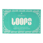 LOOPS Milky Cleanser Korean Skincare - Deep Cleansing and Hydrating Skin Care - Pre-soaked Bamboo Facial Cleansing Pads - Facial Wash with Milky Oil Complex - Oil Cleanser for Face - Gifts for Women