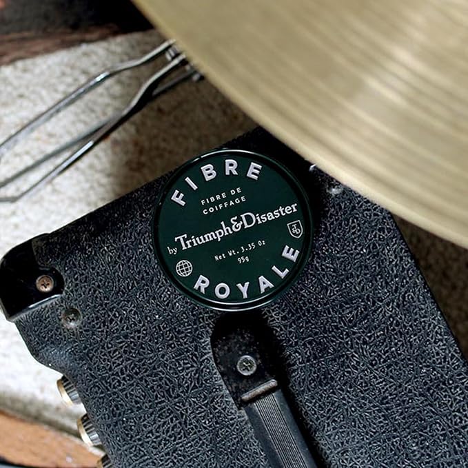 TRIUMPH & DISASTER Fibre Royale Hair Wax – Strong Hold Pomade for Thick Hair, Natural Finish Styling for Men & Women, 65g