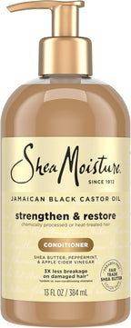 SheaMoisture Jamaican Black Castor Oil Strengthen & Restore Conditioner, 13 fl oz (384 ml)