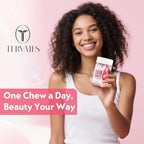 Liposomal Hair Growth Soft Chews – High Potency Hair Growth Vitamins for Women & Men with Biotin, InosiMag Complex, Collagen, Zinc - Strong Hair Skin Nails Vitamins, 60 Count