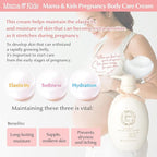 Mama&Kids Natural Mark Cream 16.58 oz (470g), Stretch Mark Cream For Pregnancy, A moisture-rich cream, Pregnancy Skin Care