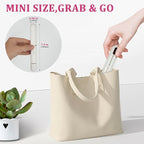 USB Hair Straightener Irons | 2-in-1 Curling Wand & Titanium Flat Iron Professional Hair Straightener and Curler,Rechargeable Portable Hair Straightening Iron