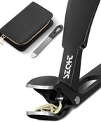 2025 Upgrade Angled Head Nail Clippers for Men, SZQHT Toenail Clippers for Seniors Thick Toenails, Large Toe nail Clippers with Catcher, Extra Wide Handle, Sharp Heavy Duty Stainless Steel Nail Cutter