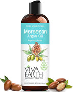 Argan Oil – 100% Pure and Natural Cold-Pressed for Face, Hair, Skin, Beard, Cuticles, and DIY Carrier Blends – Lightweight, Fast-Absorbing Cosmetic Oil, 8 Fl. Oz