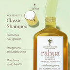 Rahua Classic Shampoo, Vegan Moisturizing Shampoo for Women and Men, Sulfate Free, Gentle Hair Care for All Hair Types, Clarifying Formula with Rahua Oil, Quinoa, Aloe Vera, and Palo Santo, 9.3 Fl Oz
