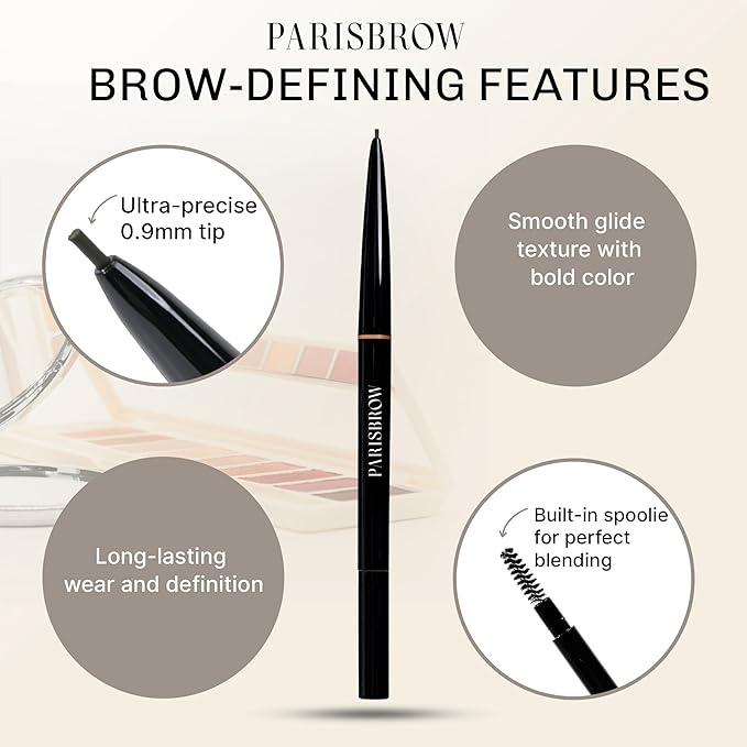 PARISBROW Slim Brow Pencil 04/Dark Brown Eyebrow