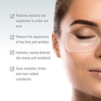 WILMA SCHUMANN Collagen Under Eye Patches, Dark Circle & Wrinkles Under Eye Mask, Pack of 10