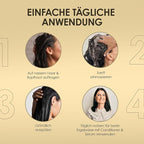 ThickTails Hair Growth Shampoo for Women with Biotin, Caffeine and Saw Palmetto, Sulfate Free Thickening Shampoo for Thinning Hair, Fuller Looking Volume, Stronger Feeling & Scalp Support, 8.45 fl oz