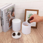 26 Packs 16 OZ White Plastic Jars with Lids, Body Butter Containers, Cosmetic Containers jars with Wide-Mouth for Kitchen Ingredients, beads, sequins, Lotion, Cream, DIY Crafts and More by KUKLIPJIM.