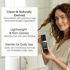 Kelp Vital Scalp Serum for Thinning Hair, Daily Plant-Based Scalp Care with Gagome & Rishiri Kelp, Unscented, Alcohol-Free, Non-Greasy, for Women & Men, 30 mL Airless Pump