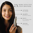 Kiwabi Root Beauté Regrowth Hair Serum – Lightweight Hair Growth Serum for Men and Women – Help Prevent Hair Loss for Thicker, Stronger Strands – Fragrance-Free & Fast-Absorbing (2.1 fl oz)