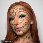 Mehron Makeup Paradise Makeup AQ Refill Size | Stage & Screen Performance, Face & Body Painting, Beauty, Cosplay, and Halloween | Water Activated Face Paint, Body Paint .25 oz (7 ml) (DARK GREEN)