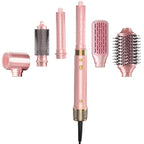 StyleVibe 6-in-1 Air Styler, Hair Dryer & Blow Dryer Brush with Auto-Wrap Curl L/R, Fast Drying, Smooth Blowouts, Root-Lift Volume, No Heat Damage Frizz-Free Thermal Brush, Gifts for Women