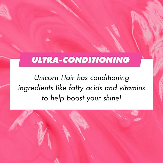 Lime Crime Unicorn Hair Dye Full Coverage, Sour Candy (Bright Pink) - Vegan and Cruelty Free Semi-Permanent Hair Color Conditions & Moisturizes - Temporary Hair Dye With Sugary Citrus Vanilla Scent