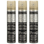 Jerome Russell Temporary Hair and Body Glitter Color Spray, Travel Spray, Lightweight, Adds Sparkly Shimmery Glow, Perfect to use On Hair, Skin, or Clothing, 2.2 oz - Multi-Color x 3 Pack