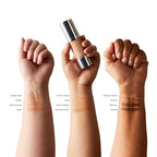 100% PURE Healthy Foundation Full Face Coverage Makeup, Liquid Matte Finish with Anti-Aging Benefits - Vegan Gorgeous Fruit Pigmented White Peach Color (Light with Warm Undertone) - 1 Fl Oz