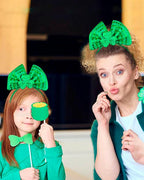 Green Face Glitter - Waterproof and Long-Lasting Body Glitter Speckles, Sparkle Makeup Patches for Festivals and Parties (Green - 8 Sheets)