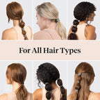 Kitsch Nylon Hair Ties for Girls & Women - No Snag, Pain-free Hair Ties No Damage Ideal for Ponytails, Updos & Braids | Ideal Gifts for Women, 20pcs Eucalyptus