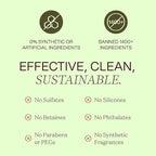 Detangler and Leave In Conditioner made with Organic ingredients - Sulfate-Free, Color-Safe, Silicone-Free, Cruelty-Free, Gluten Free (9.6 FL OZ)