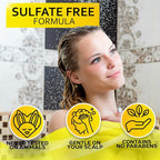 Clarifying Shampoo for Women and Men - Ideal for Oily Hair and Build Up - Gentle, Moisturizing Sulfate Free Formula - Safe for Color Treated, Curly Perms and Dry Scalps - Remove Chlorine for Swimmers