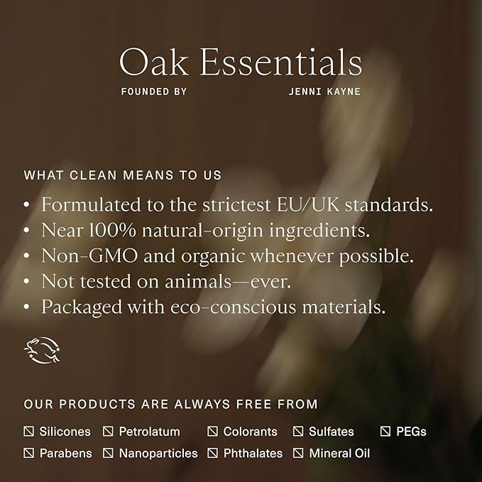 Oak Essentials Hydra Eye Balm | Clean, Antioxidant-Rich Eye Balm That Visibly Hydrates and Illuminates, 10g