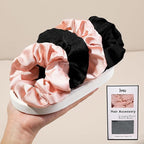 Hair Scrunchies for Women - Hair Ties No Damage Both for Thick Hair or Thin Hair Curl Hair No Crease Scrunchies Ponytail Holder No Hurt Your Hair