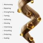 MAREE Deep Conditioning 10-In-1 Hair Mask for All Hair Types – Keratin Hair Treatment with Biotin, Natural Oils & Vitamins for Hair Care, Repair & Hydration – Tratamiento Mascarilla Para Cabello