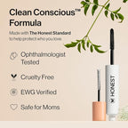 Honest Beauty 2-in-1 Extreme Length Mascara + Lash Primer 3-Pack | Cruelty Free + Safe for Sensitive Eyes | 0.27 fl oz each (pack of 3)