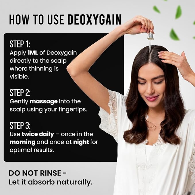 Hair Serum – Advanced Hair Growth Formula with 2DDR to Stimulate Follicles, Block DHT & Support Hair Regrowth – 2oz Bottle