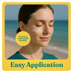 Rubber Ducky- SPF 30 Mineral Face Sunscreen Stick, Water Resistant, Moisturizing & Broad Spectrum Sunscreen Face Stick, Sun Skin Protection with Vitamin E, Mini Travel Size Sunblock, 0.6 oz