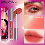 COOL STORY Velvet Lip Stain Mousse, Lip Tint Long-Lasting Waterproof Matte Finish (03)