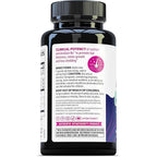 Lustriva Hair Growth Supplement for Women | Lustriva & DHT Blocker Vitamins for Thicker Fuller Locks Biotin Saw Palmetto Zinc & Copper | Reduce Shedding & Support Hair Loss for Men & Women 30 Capsules